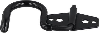 24 Pack Broom Holder Wall Mount, Heavy Duty S Hooks Tool Hangers Metal Garage Hooks for Brooms Mops Shovels Raks, Black