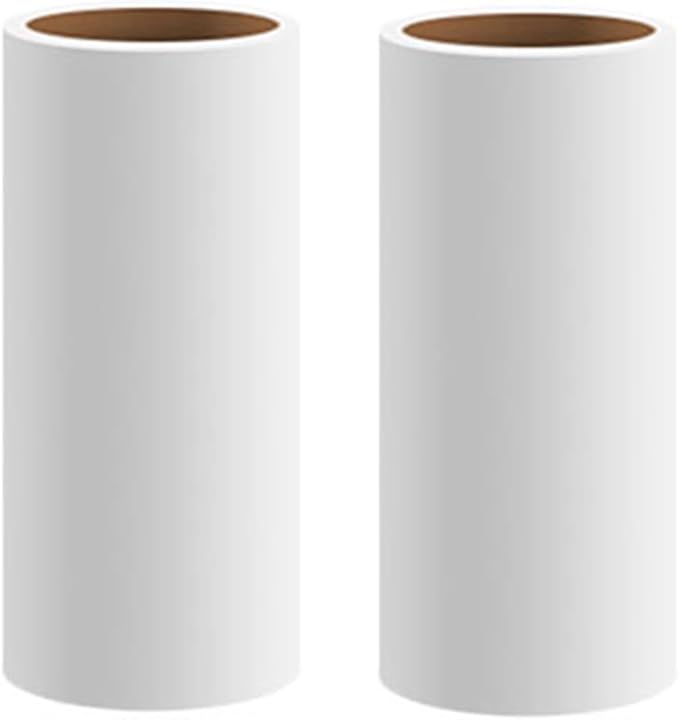 2pcs Super Strong Adhesive Removable Replacement Roll Paper, Used for Cleaning Pet Cat Hair, Dust, Clothing, and 60 Easy to Tear Adhesive Sheets