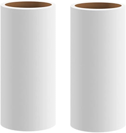 2pcs Super Strong Adhesive Removable Replacement Roll Paper, Used for Cleaning Pet Cat Hair, Dust, Clothing, and 60 Easy to Tear Adhesive Sheets