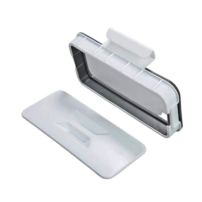 KUJOBUY Bag Holder Kitchen Cupboard Hanging Bag Trash Can Waste Garbage Bin Rack Holder Small Trash Can Rv Trash can Garbage Storage Rack Can with Lid Recycle Bin for Kitchen