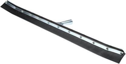 PRO SOURCE Extra-Wide 36" Petroleum-Resistant Curved-Blade Floor Squeegee: Crimps onto The end of The Handle