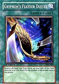 Yu-Gi-Oh! - Gryphon's Feather Duster (IOC-091) - Invasion of Chaos - Unlimited Edition - Common