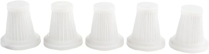 Washable HEPA Replacement Filters For Handheld Car & Cordless Desk Vacuum Cleaners - Car Vacuum Cleaner Replacement Filters, Dust Filter(5pcs)