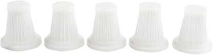 Washable HEPA Replacement Filters For Handheld Car & Cordless Desk Vacuum Cleaners - Car Vacuum Cleaner Replacement Filters, Dust Filter(5pcs)