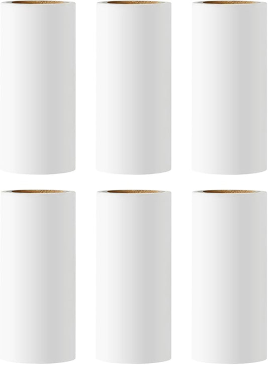 3 inch Mini Lint Roller Refills Compatible with Scotch Brite PetLovers Evercare Mini Lint Rollers Travel Size Extra Sticky 40 Sheets Per Refill 6 Pack 240 Sheets Total