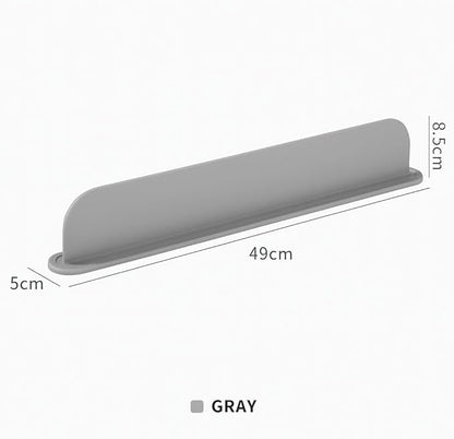 Silicone Sink Splash Guard for Kitchen Faucet, Faucet Mat Water Catcher, Anti Splash Sink Protector, Quick Dry Sink Guard for Kitchen & Bathroom (Gray)