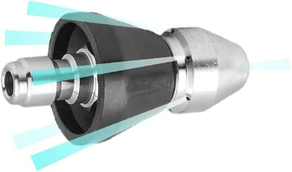 MIZORLIE Pressure Washer Sewer Jetter Nozzle with Stainless Steel, Durable Design Sewer Jet Nozzle,Pressure Drain Jetter Hose Nozzle,1/4'' Quickly Connector, 5000 PSI Orifice 6.5