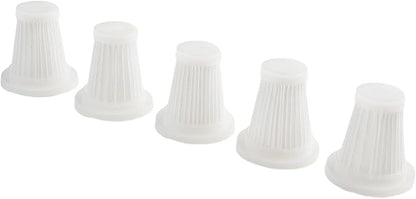 Washable HEPA Replacement Filters For Handheld Car & Cordless Desk Vacuum Cleaners - Car Vacuum Cleaner Replacement Filters, Dust Filter(5pcs)