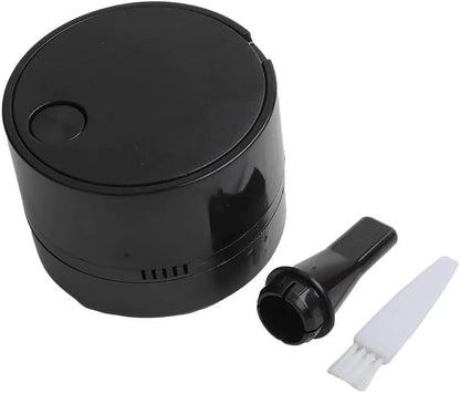 for Mini Desktop Vacuum Cleaner with High Suction Power, Portable Handheld for Vac for Crumbs and Debris on Desk, Keyboard, Sofa, Office and Home Use(Black)