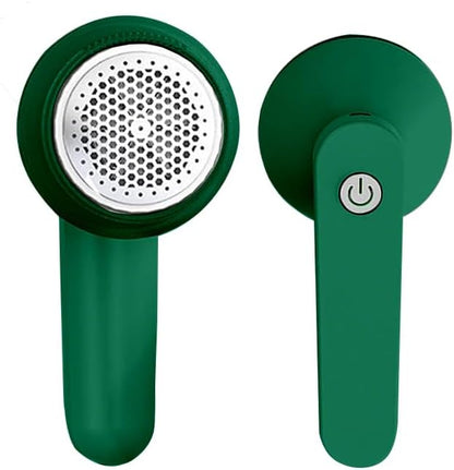 Saker Lint Remover 2026 Plus| Electric Fabric Shaver for Clothing | Type-C Fast Rechargeable Lint Remover Sweater Shaver for Pilling Clothes,Fuzz Fabric,Blankets,Home Decor (Dark Green)