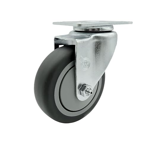 Rubbermaid Cube Quiet Swivel Caster - Fits Cube Truck - Service Caster Brand