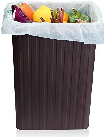 Compostable Bags, 8 Gallon (30L) Food Scraps Yard Waste Bags, 100 Count, Extra Thick 0.85 Mil. ASTM D6400 Compost Bags Small Kitchen Trash Bags, Certified by BPI & TÜV AUSTRIA