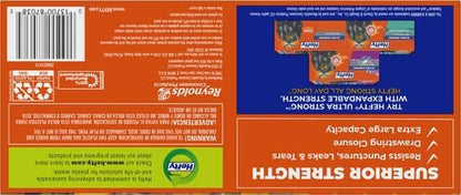 Hefty Strong Lawn & Leaf Trash Bags,39 Gallon,38 Count (Pack of 3)