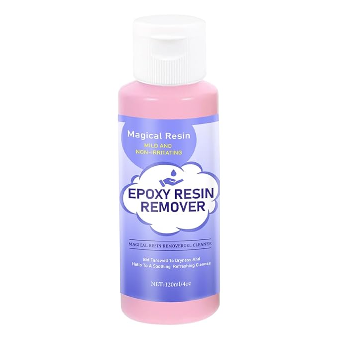 Hands Resin Remover Gel - All Natural Epoxy Resin Cleaner - Magical Cleanser for Artists - Epoxy Remover - Glue, Silicone, Paint & Glitter Soap- For Soft and Moisturized Skin