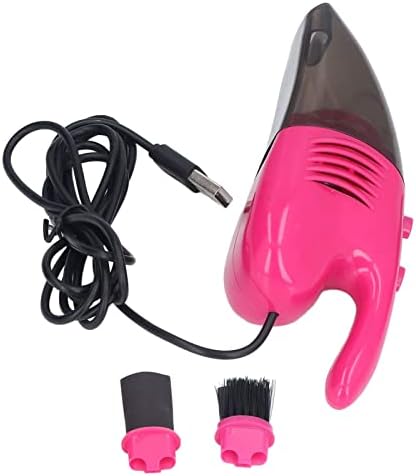 HEEPDD USB Handheld Keyboard Vacuum Cleaner, Mini Portable Desktop Dust Cleaner with Powerful Suction for Car Interior, Drawers, Crevices