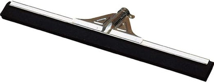 SPARTA Flo-Pac Floor Rubber Squeegee Window Squeegee with Reinforced Metal Frame for Floor, Bathroom, Kitchen, Concrete, Tile, Garage, Commercial Use, 30 Inches, Black, (Pack of 10)