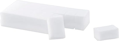 Miracle Eraser Sponge Melamine Sponge for Floor, Wall, and Furniture, Removes Scuffmarks, Mud, Grime, Dirt, and Tough Stains, Pack of 16 1 Inch Mini Cleaning Erasers.