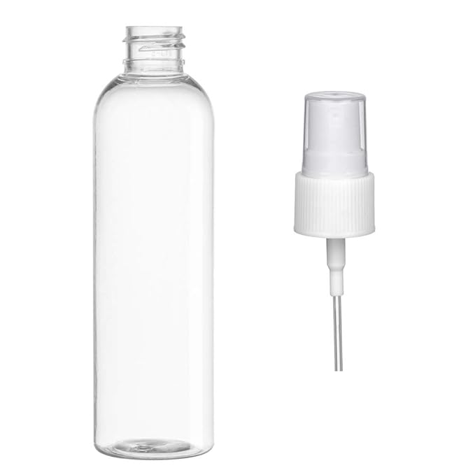 8 oz Mist Spray Bottle, 6 Count, Multi-use, Refillable, Durable
