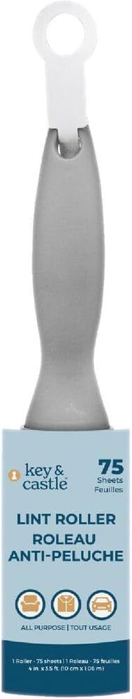 Key & Castle Lint Roller (75-Sheet) Pack of 6