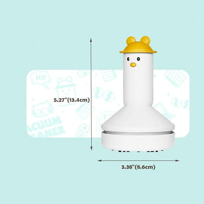 Desktop Vacuum Cleaner Mini,Desktop Vacuum Cleaner,Table Top Vacuum,Desktop Cleaner,Tiny Vacuum,for Picking Up Crumbs,Rubber Crumbs,Pet Hair and Other Tiny Items,Dust On The Table,Keyboards.