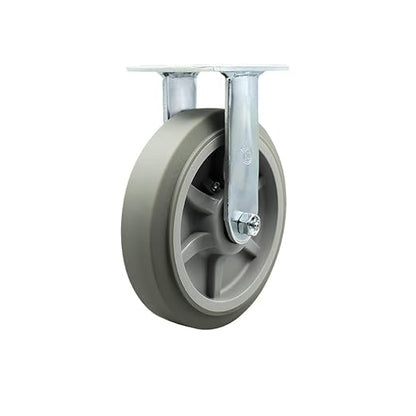 Service Caster Brand – Replacement Platform Truck Rigid Caster - Fits Rubbermaid Heavy Duty Platform Truck and Rubbermaid Side Panel Platform Truck - 4436M7 FG4436M70000