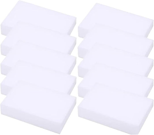 Magic Sponge Eraser White Sponge for Dishwashing Kitchen Bathroom Office Cleaner Cleaning Tools(Big 10pcs)