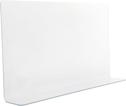 VOSAREA Kitchen Sink Splashing Guard Bathroom Bathtub Board Transparent Water Shield for Spatter Prevention Decor