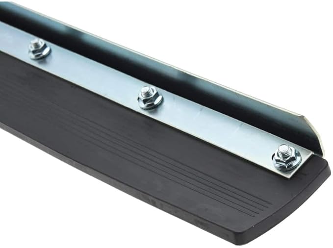 PRO SOURCE Extra-Wide 36" Petroleum-Resistant Straight-Blade Floor Squeegee: Taper Handle Connection