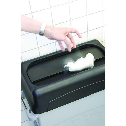 Rubbermaid Commercial Products SLIM JIM Swing Lid for Use with 16/23 Gallon Vented Slim Jim Containers Beige for Kitchens/Classrooms/Offices/Back of House