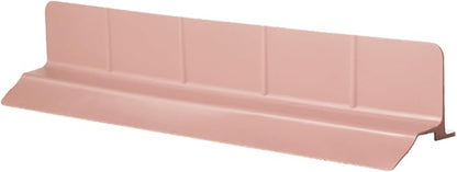 Food Grade Silicone Sink Splash Guard (23 Inch), 7 Strong Suction Cups Non-Slip Water Protector, Dishwasher Safe & Cuttable for Kitchen/Bathroom Countertops (Pink)