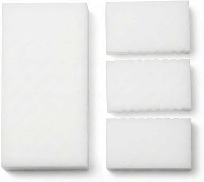 Melamine Cleaning Sponge (2-Pack) – Multi-Surface Eraser Sponge, Breakable Design for Longer Use, Removes Stains, Scuffs & Dirt on Kitchen, Bathroom, Walls, Shoes & More