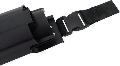 XERO Window Cleaning Holster and Belt- Detachable Side Bucket on a Belt Squeegee Holder and Tool Belt -Black