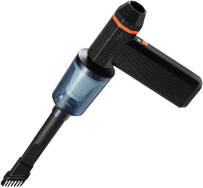 Portable Mini Handheld Cordless Electric Air Duster & Vacuum, 140,000 RPM Cordless Turbofan Blower, Compressed Air Cleaner for Keyboard, PC, Electronics, Car Vacuum, Camping, Travel, Dust Remover