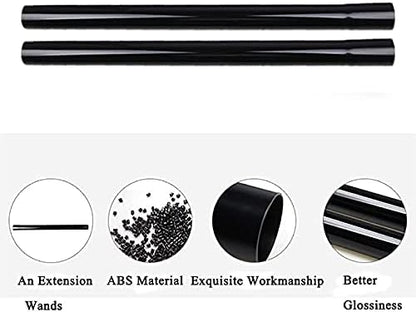 1 1/4" Vacuum Attachments Extension Wand for Shop Vac Accessories Replacement Tubes Extend to 14.6 Inch Long (3 PCS)