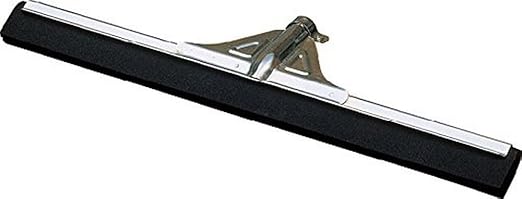 SPARTA Flo-Pac Floor Rubber Squeegee Window Squeegee with Reinforced Metal Frame for Floor, Bathroom, Kitchen, Concrete, Tile, Garage, Commercial Use, 30 Inches, Black, (Pack of 10)