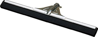 SPARTA Flo-Pac Floor Rubber Squeegee Window Squeegee with Reinforced Metal Frame for Floor, Bathroom, Kitchen, Concrete, Tile, Garage, Commercial Use, 30 Inches, Black, (Pack of 10)