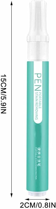 3PCS Bleach Pen for Clothing - Portable Bleach Pen for Clothing Stain Removal, Small But Powerful, Grease Stain Remover Wash Free Laundry Clean Pen, Instantly Remove Stains In Just 30 Seconds (Blue)