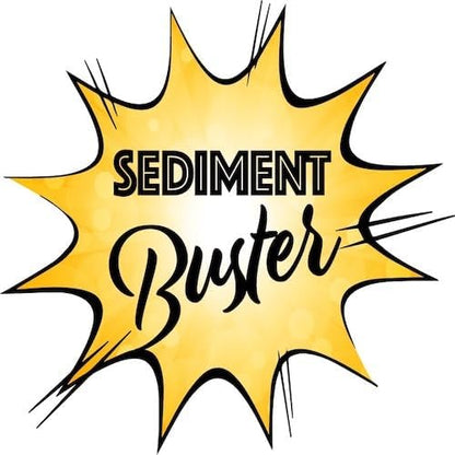 Sediment Buster - UL Verified V699054 Water Heater Tool - Flushes, Cleans, Drains, Breaks up Sediment Clogs from Electric or Gas Water Heaters Easy to Use
