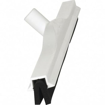 Vikan 77555 Squeegee,Fixed Head,Floor,28",PP/RB,White
