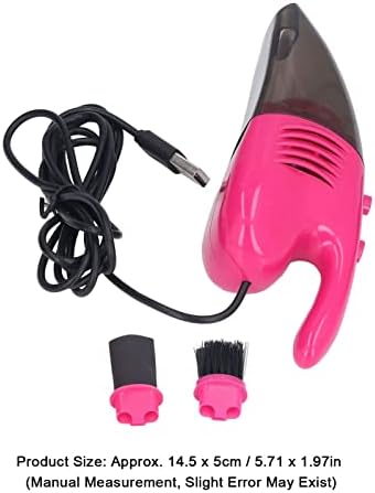 HEEPDD USB Handheld Keyboard Vacuum Cleaner, Mini Portable Desktop Dust Cleaner with Powerful Suction for Car Interior, Drawers, Crevices