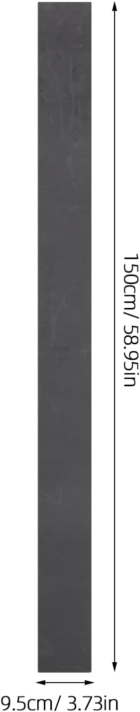 ibasenice High-Elastic Rubber Squeegee Strip Refill 59.05In for Tennis Court & Basketball Court Floor Cleaning Replacement Head Durable Sports Surface Maintenance