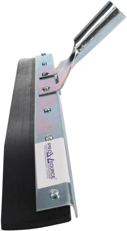 PRO SOURCE 24" Wide Petroleum-Resistant Curved-Blade Floor Squeegee: Taper Handle Connection