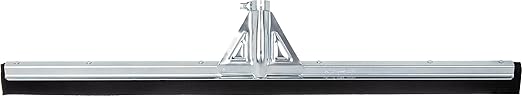 SPARTA Flo-Pac Floor Rubber Squeegee Window Squeegee with Reinforced Metal Frame for Floor, Bathroom, Kitchen, Concrete, Tile, Garage, Commercial Use, 30 Inches, Black, (Pack of 10)