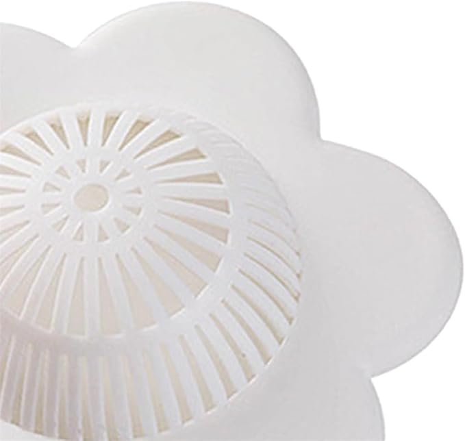 Hair Catcher Silicone Hair Stopper Shower Drain Covers with Suction Cups Suit for Bathroom Bathtub and Kitchen 1 Pack