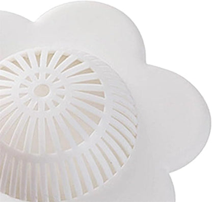 Hair Catcher Silicone Hair Stopper Shower Drain Covers with Suction Cups Suit for Bathroom Bathtub and Kitchen 1 Pack