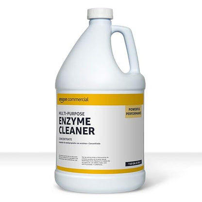 AmazonCommercial Multi-Purpose Enzyme Cleaner, Stain & Odor Remover, Pet Stain Remover, 1-Gallon, 1-Pack