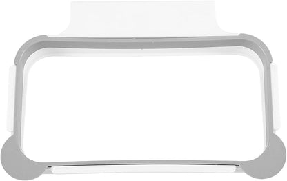 Hanging Trash Bag Holder over the Drawer Kitchen Garbage Bag Rack Plastic Cupboard Door Mounted Holder Gray