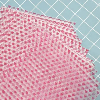 Food Wrapping Paper 50 Sheets Wax Paper Grease Proof Waterproof Baking Parchment with Heart Pattern Non-Stick Beeswax Wraps Paper Liners Tissue for Bread Sandwich Burger Gift 218 x 250mm