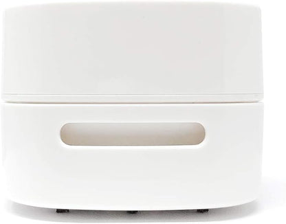allydrew Cute Portable Mini Vacuum Cleaner for Home and Office, White Box