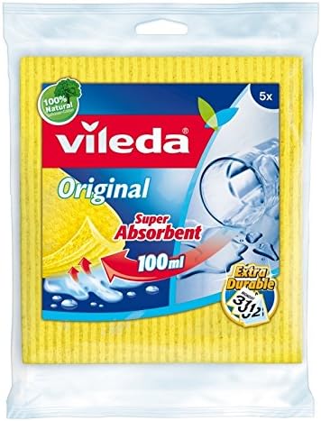 Vileda Sponge Cloth [European Import] - 9 Count (3 x 3)